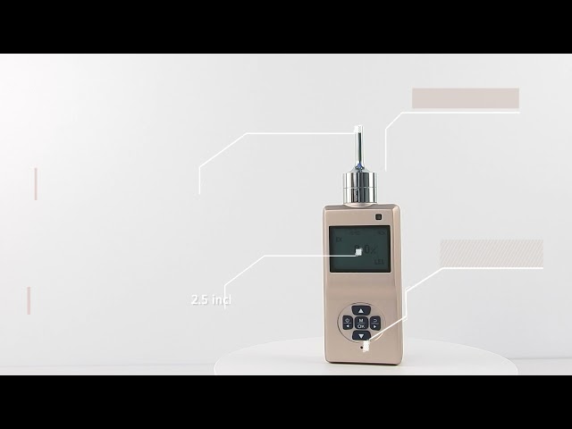 China Hoge Nauwkeurigheidsh2o2 Enige Gasdetector voor het Ziekenhuis Farmaceutische Industrie te koop