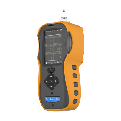 TFT LCD-H2S van Vertoningsco voc van Co2 pid NH3 NO2 SO2 Draagbare Multigasdetector voor de Test van het Gaslek