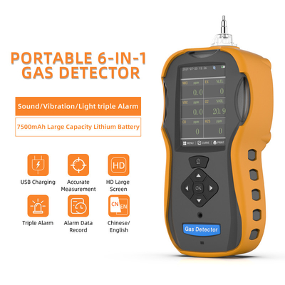 Hand - gehouden Gas het Testen Materiaal, de Pompende Monitors van het Zuigings Industriële Gas