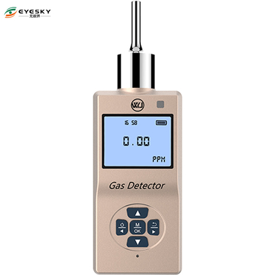 Handbediende Voc testen Giftig Gasmeter met PID de Zuiging van de Sensorenpomp