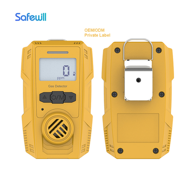 diffusie enkele gasdetector H2S-detector Co-gasdetector voor persoonlijke veiligheidsuitrusting