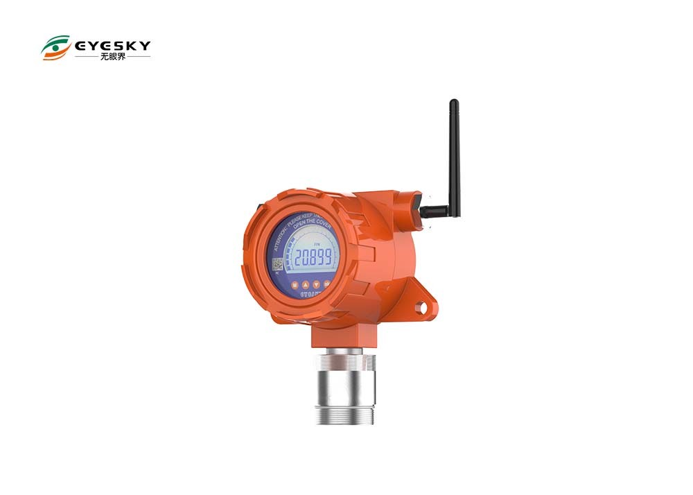 De infrarode Detector van het Afstandsbediening Draadloze Gas Witte/Oranje/Rode Backlight