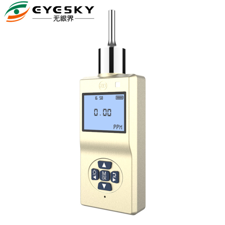 ES20B handbediende Gasdetector, De Detector van het Koolmonoxidegas, met Correct en Licht Alarm