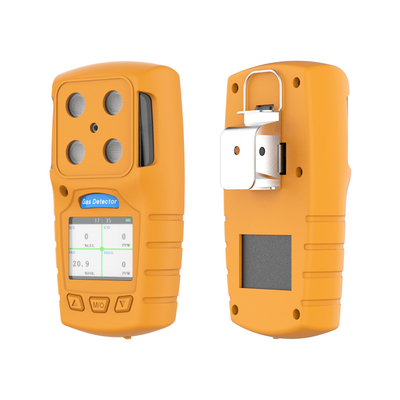 4 in 1 Gasdetector, Draagbare Multigasanalisator met USB-Ladershaven